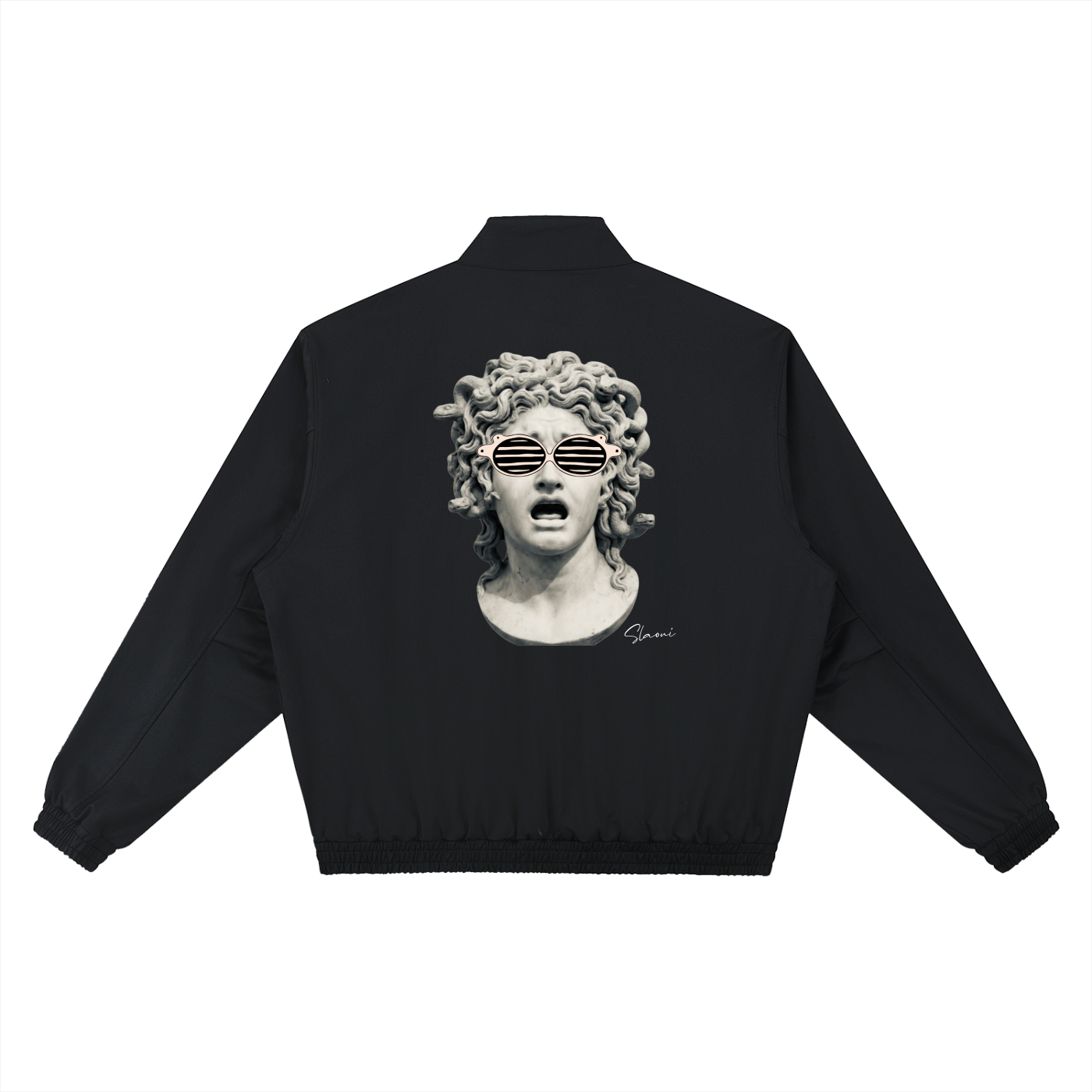 Slaoui Stand Collar Bomber Jacket — Unisex Street Bomber | Clean Structure by 2OUT ODMPOD