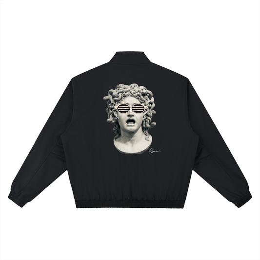 Slaoui Stand Collar Bomber Jacket — Unisex Street Bomber | Clean Structure by 2OUT ODMPOD