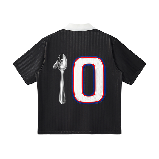 Street Dirty Rocks Soccer Jersey — Unisex Striped Football Shirt | Raw Sport Energy by 2OUT ODMPOD