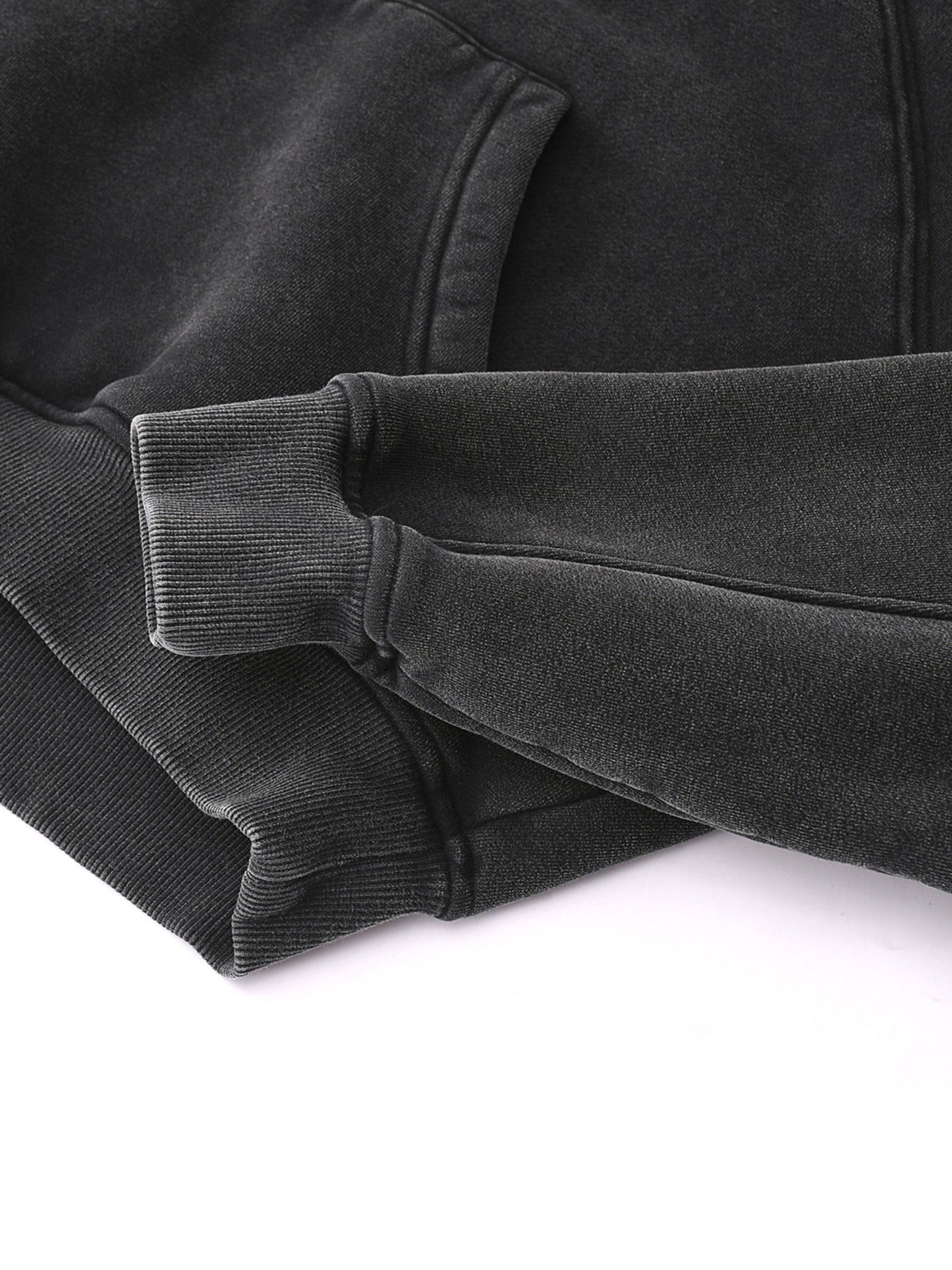 Mina L’Hamka Snow Washed Cropped Hoodie — Women’s Streetwear Hoodie | Soft Edge by 2OUT ODMPOD