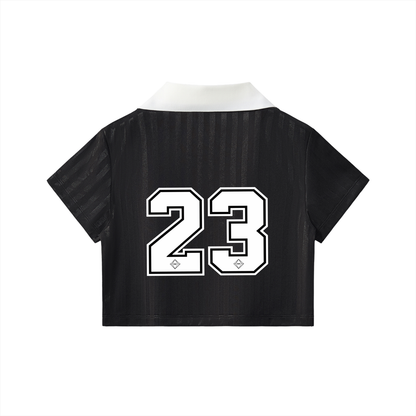 Mina L’Hamka Cropped Soccer Jersey — Women's Cropped Soccer Jersey | Sport Cut by 2OUT ODMPOD