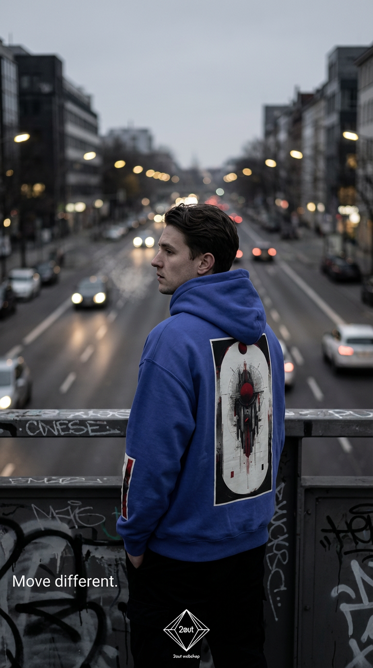 Tribe Vibe Oversized Fleeced Hoodie — Unisex Heavy Street Hoodie | Warm Core by 2OUT