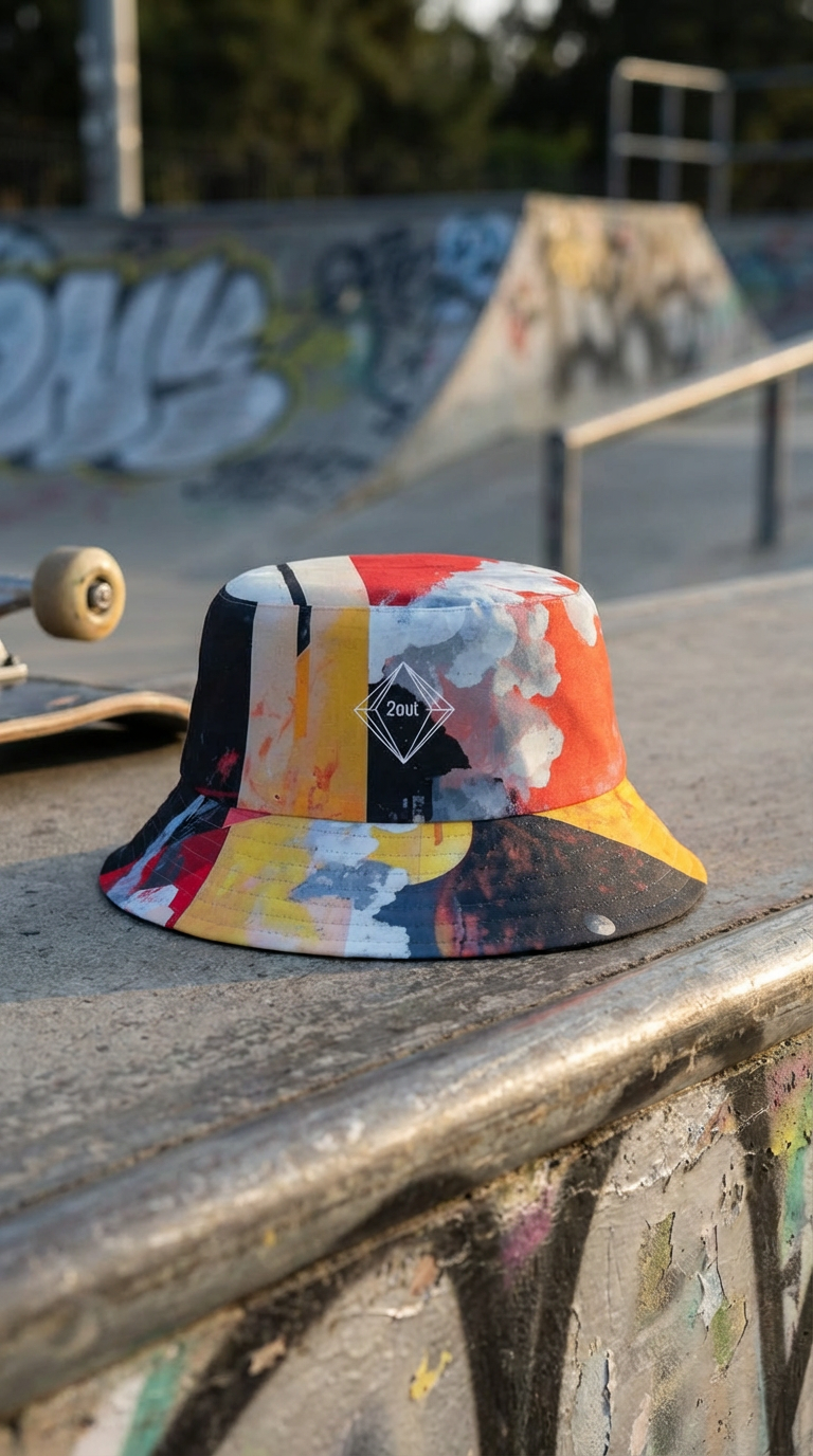 2LOOKS / 1HAT Bucket Hat — Reversible Street Bucket Hat | Two Styles, One Move by 2OUT