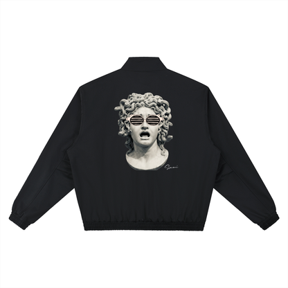 Slaoui Stand Collar Bomber Jacket — Unisex Street Bomber | Clean Structure by 2OUT ODMPOD