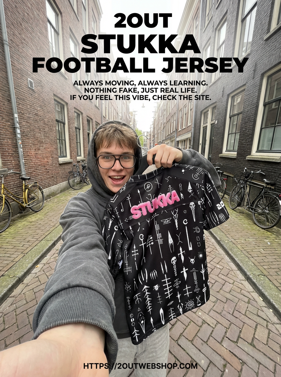 Stukka Boxy Football Jersey — Unisex Rave-Ready Street Jersey | Hybrid Mesh by 2OUT