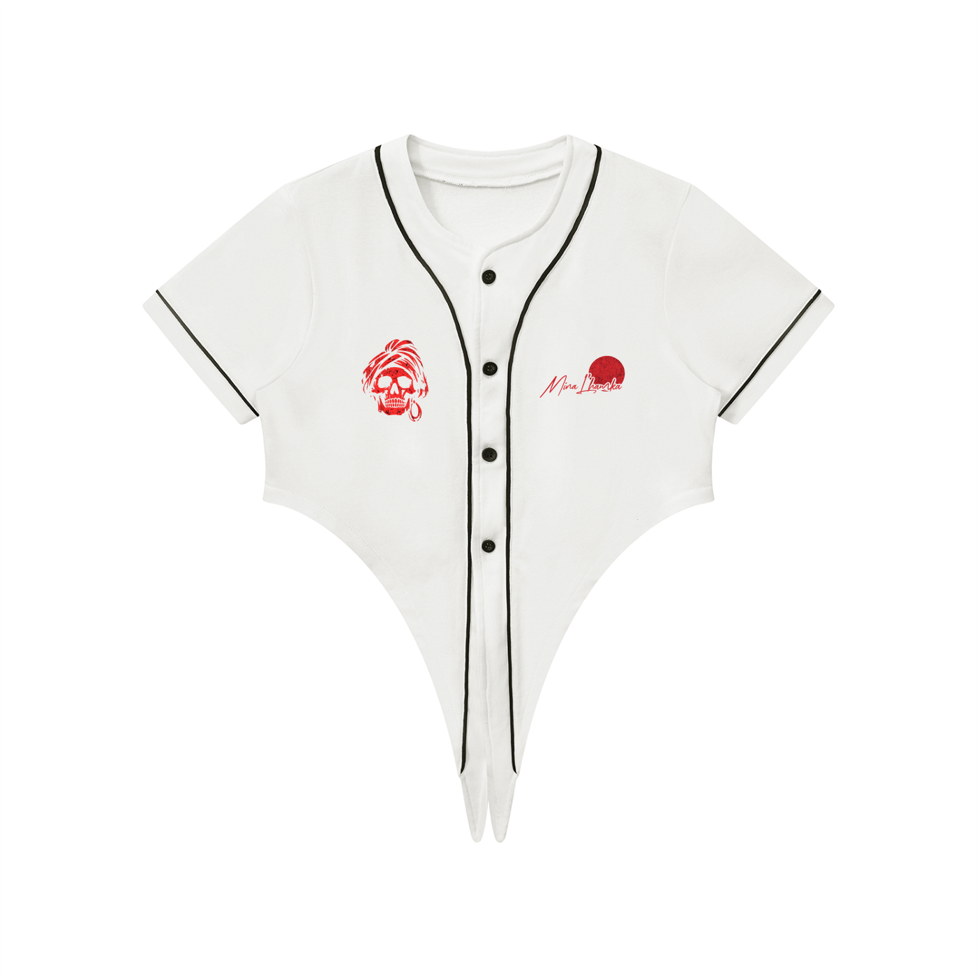 Mina L'Hamka Women's Baseball Jersey — 2OUT ODMPOD