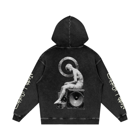 Mina L'Hamka Snow Washed Hoodie — 2OUT ODMPOD