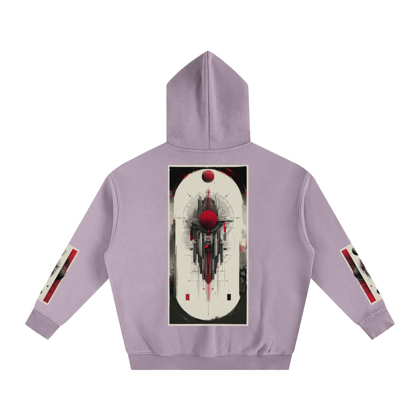 Tribe Vibe Oversized Fleeced Hoodie — Unisex Heavy Street Hoodie | Warm Core by 2OUT