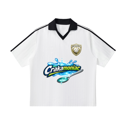 Street Dirty Rocks Soccer Jersey — Unisex Striped Football Shirt | Raw Sport Energy by 2OUT ODMPOD