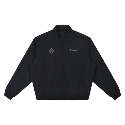 Slaoui Stand Collar Bomber Jacket — Unisex Street Bomber | Clean Structure by 2OUT ODMPOD