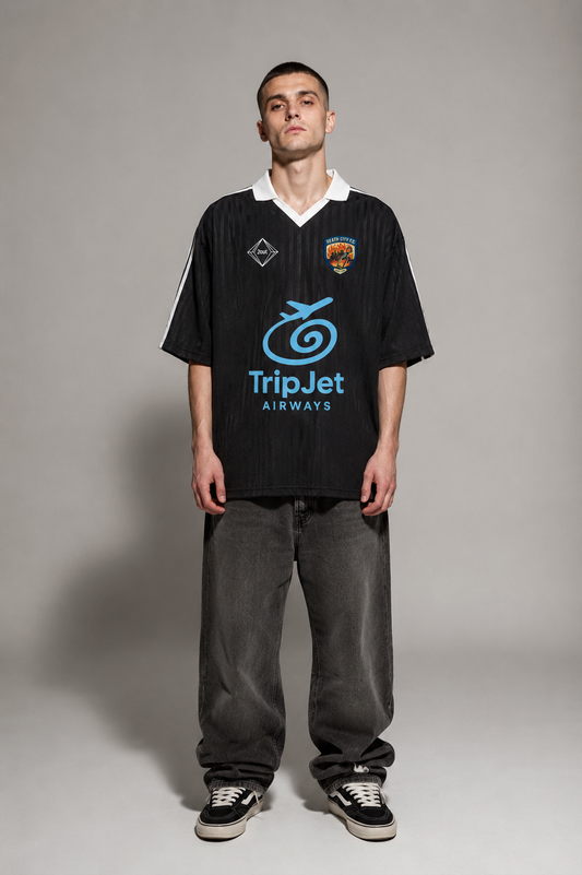 Death City Soccer Jersey — Unisex Street Football Jersey | Dark Summer Energy by 2OUT
