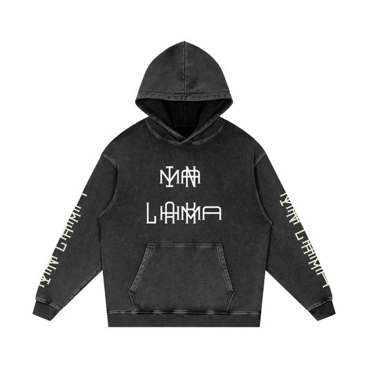 Mina L'Hamka Snow Washed Hoodie — 2OUT ODMPOD