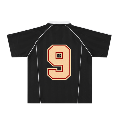 Rwina Zanka Stripe Soccer Jersey — Oversized Street Football Shirt | Dark Motion by 2OUT ODMPOD