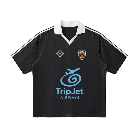 Death City Soccer Jersey — Unisex Street Football Jersey | Dark Summer Energy by 2OUT ODMPOD
