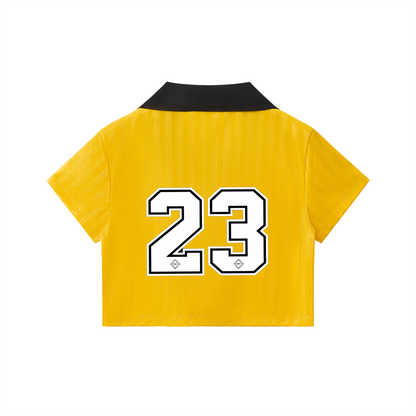 Mina L’Hamka Cropped Soccer Jersey — Women's Cropped Soccer Jersey | Sport Cut by 2OUT ODMPOD