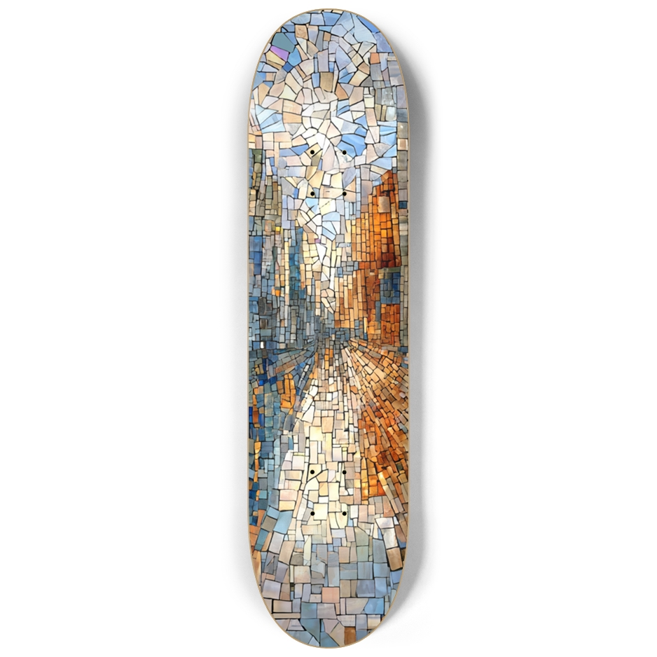 Mosaic 2out Skateboard deck