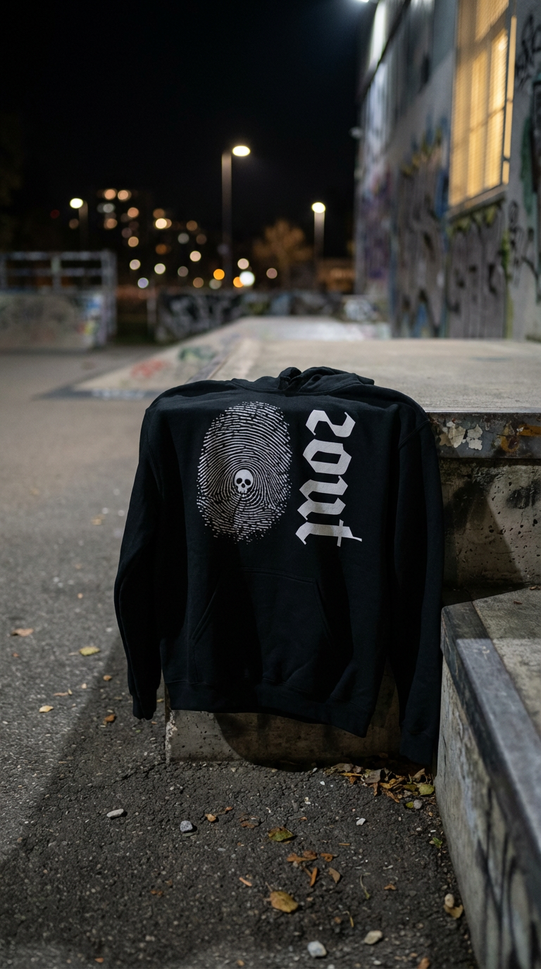 Finger Print Hoodie — Unisex Street Hoodie | Identity Mark by 2OUT