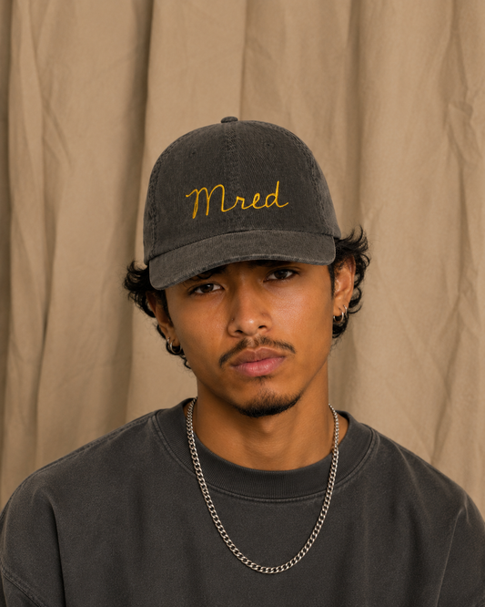 MRED Soft Corduroy Cap — Unisex Old-School Street Hat | Stay in Your Lane by 2OUT